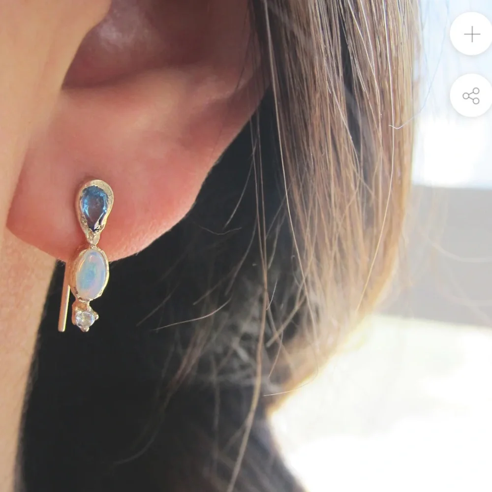 NIB MISA JEWELRY Marina Mermaid‎ Ear Crawler, Never Worn